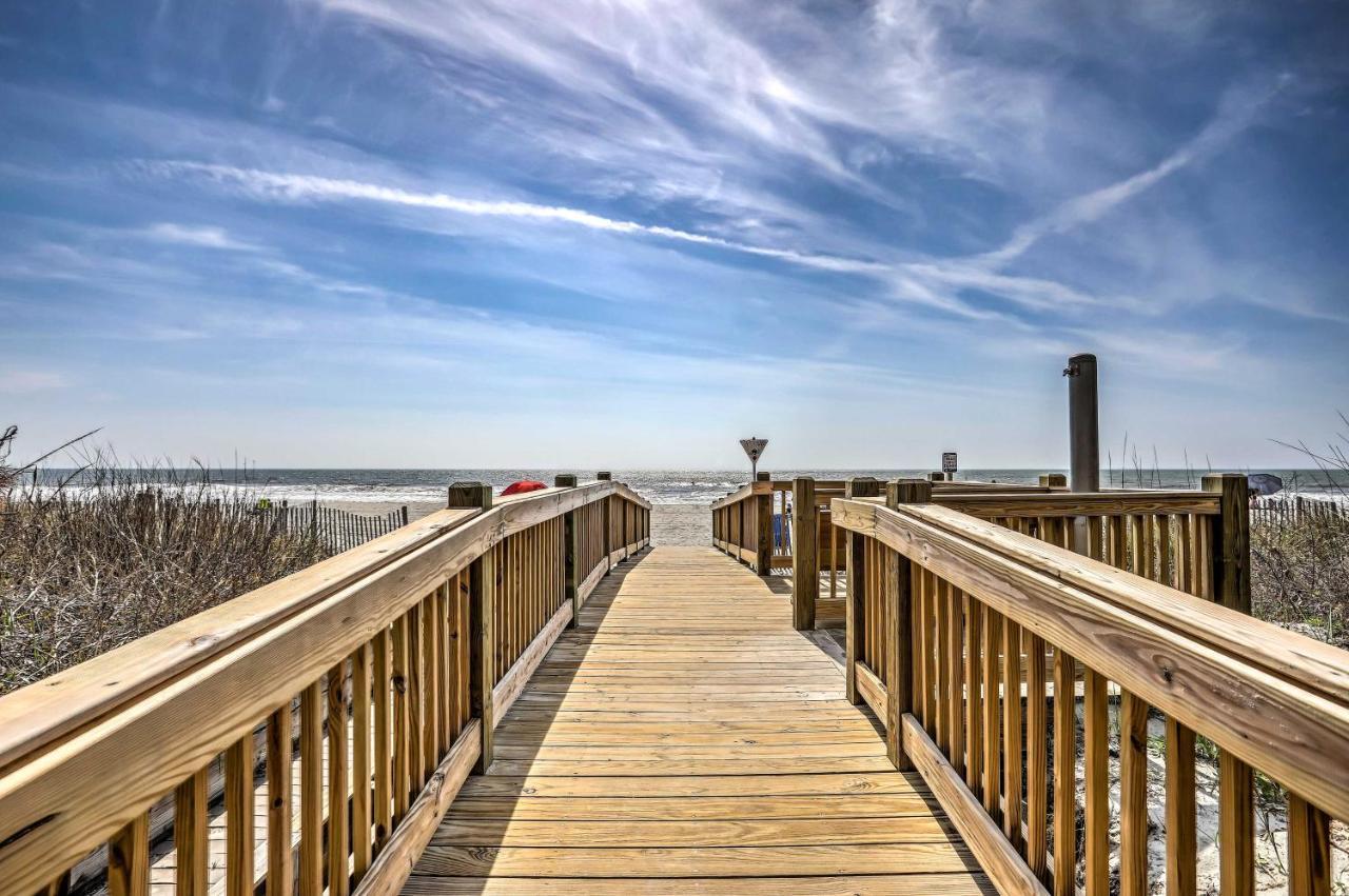 Myrtle Beach Condo, 1 Block To Ocean Shore! エクステリア 写真