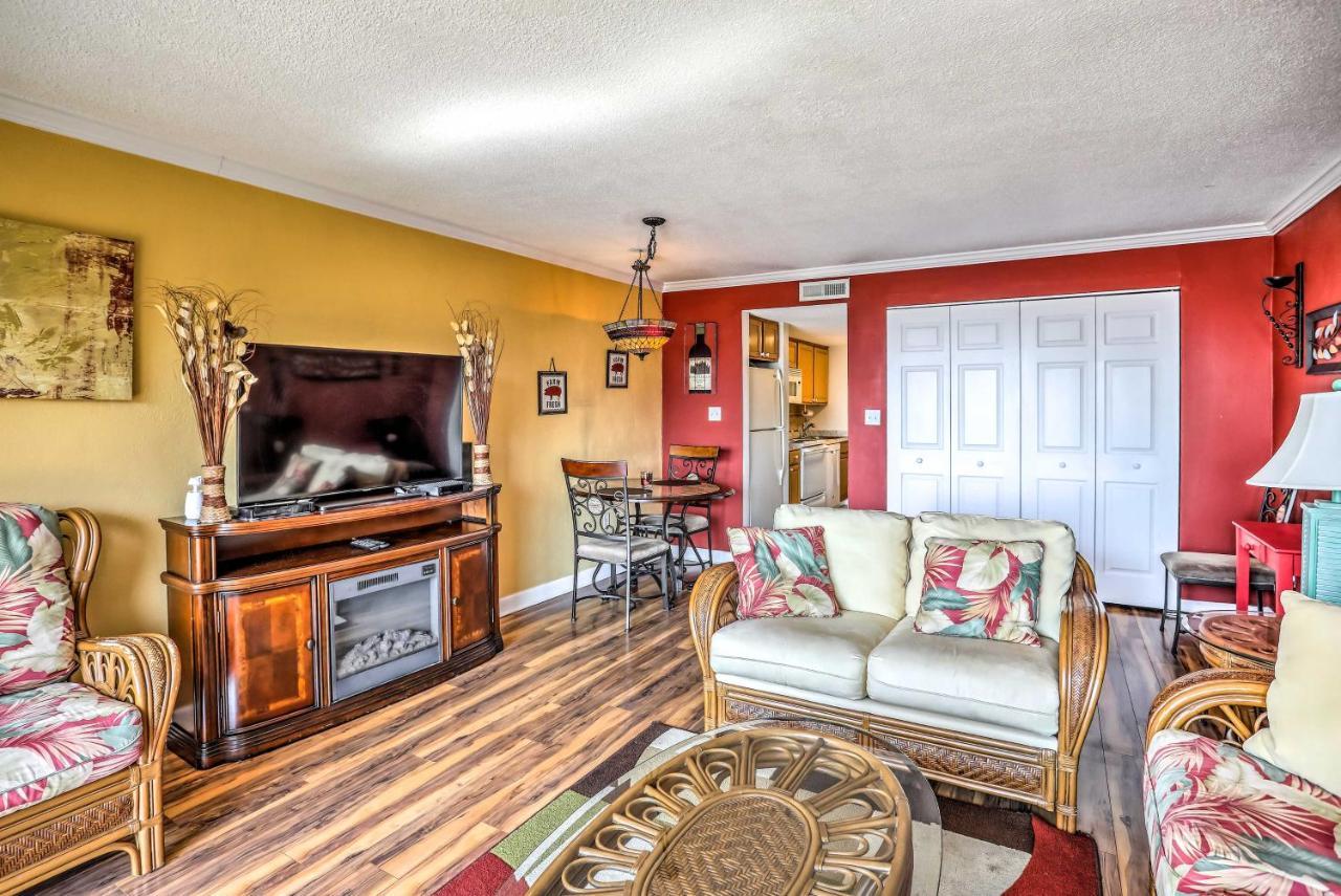 Myrtle Beach Condo, 1 Block To Ocean Shore! エクステリア 写真