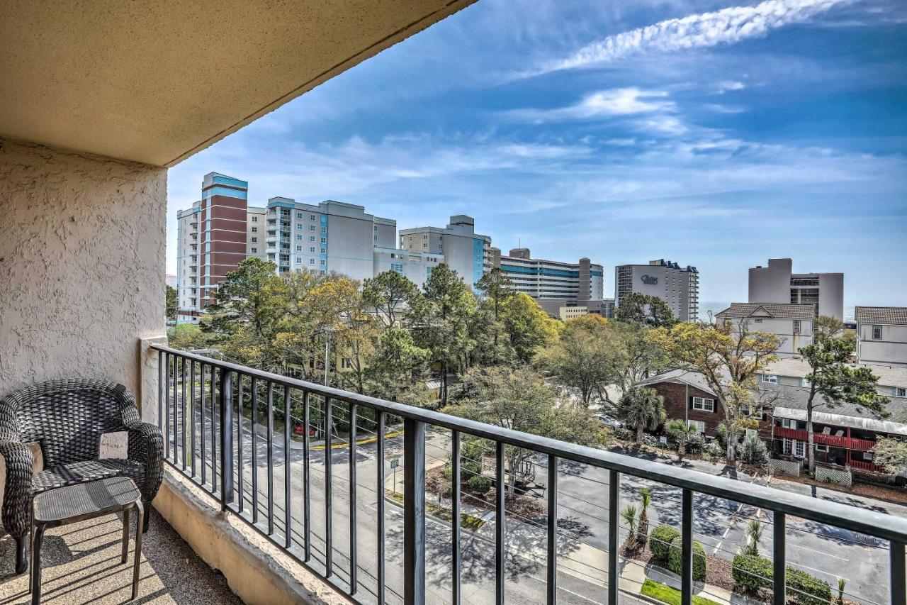 Myrtle Beach Condo, 1 Block To Ocean Shore! エクステリア 写真