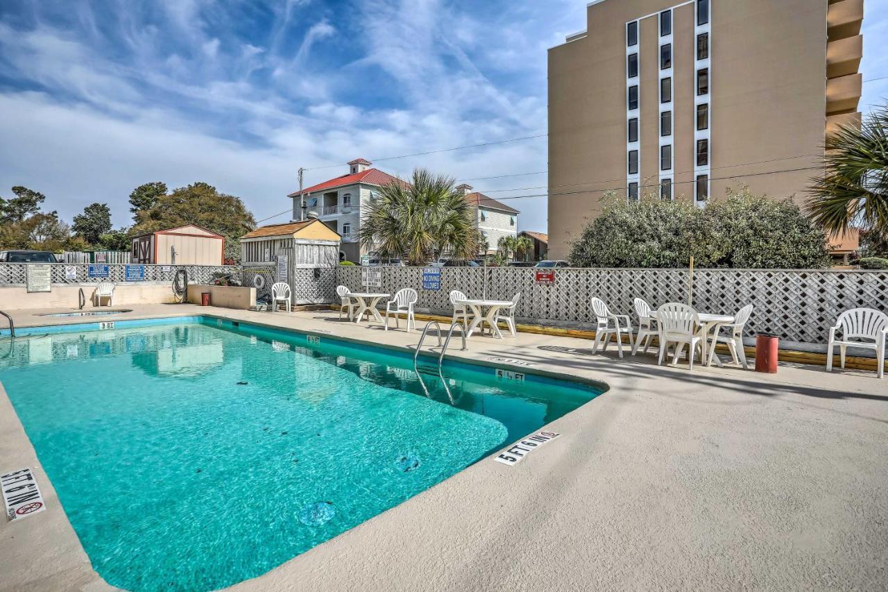 Myrtle Beach Condo, 1 Block To Ocean Shore! エクステリア 写真