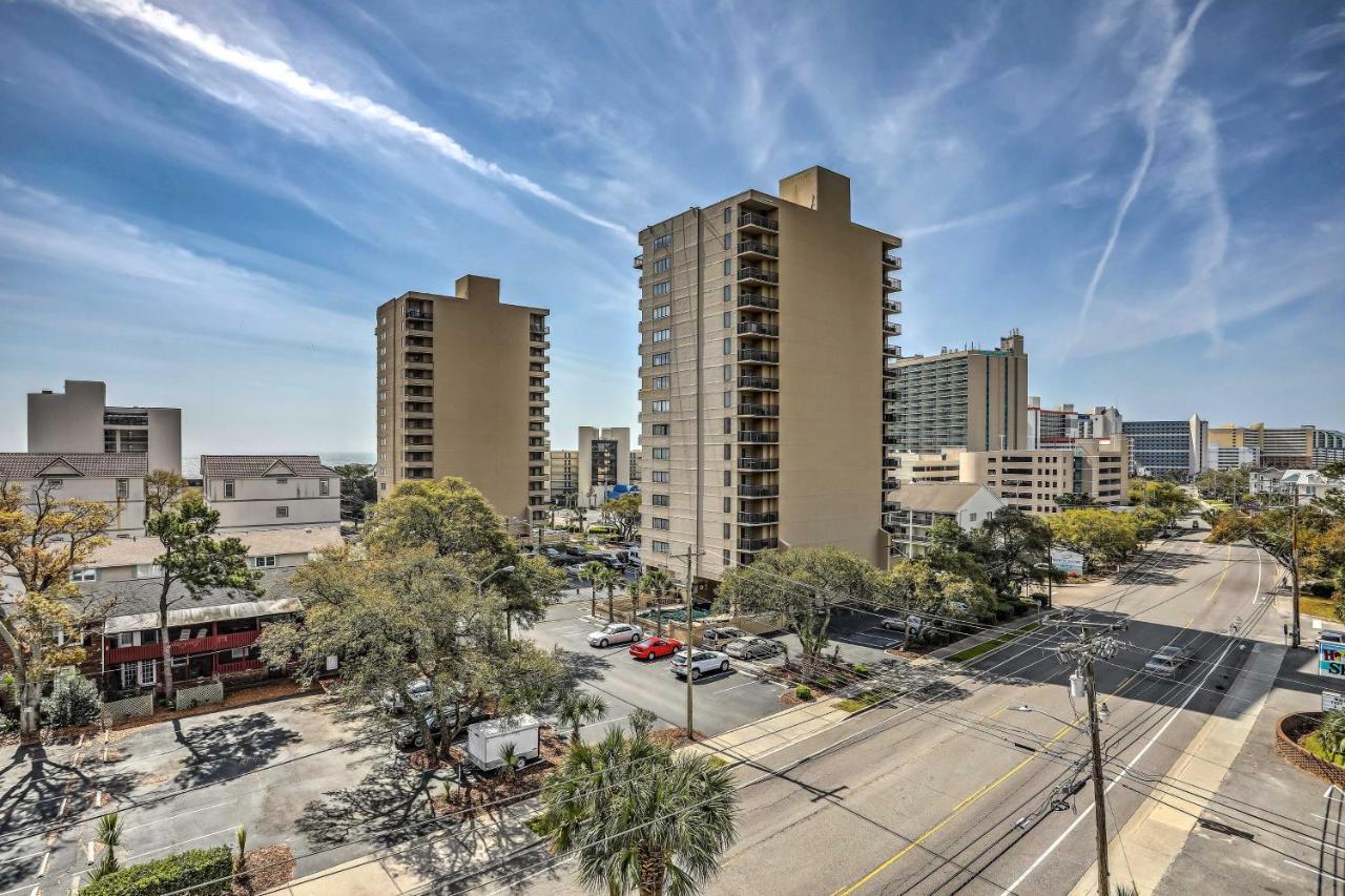Myrtle Beach Condo, 1 Block To Ocean Shore! エクステリア 写真