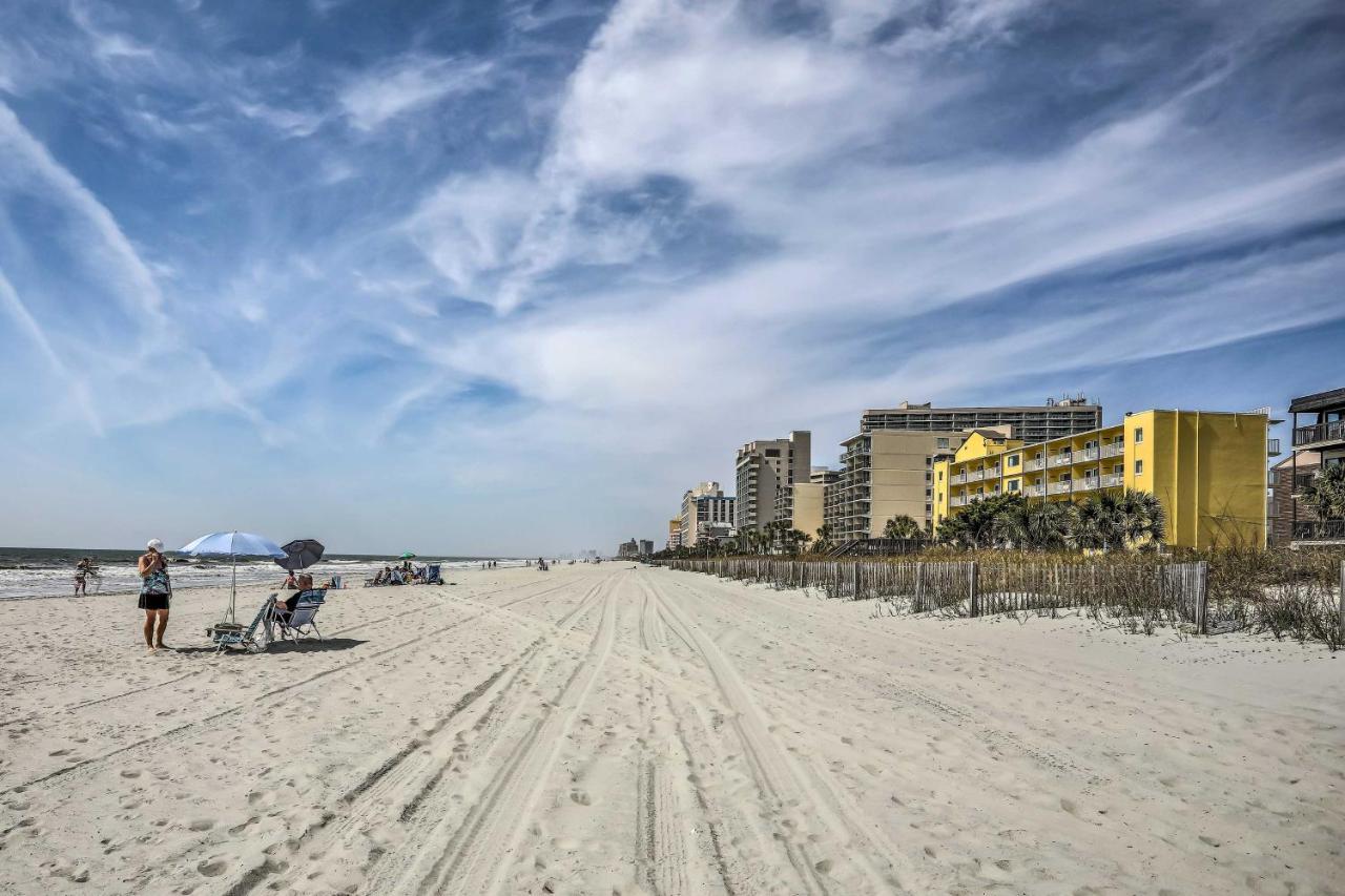 Myrtle Beach Condo, 1 Block To Ocean Shore! エクステリア 写真